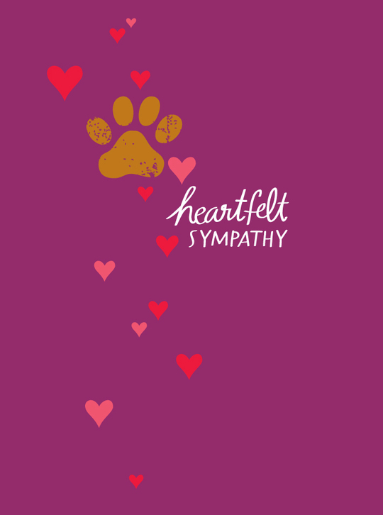 pet sympathy card by Salli S Swindell
