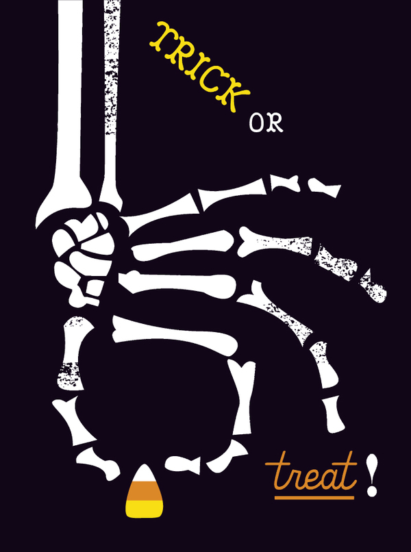 hall-skeleton hand