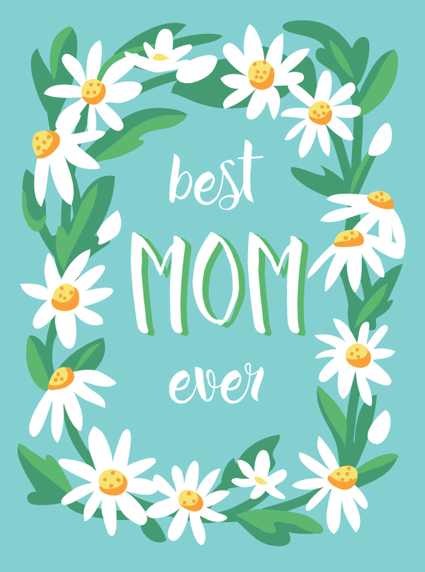 mothr-best MOM flowers