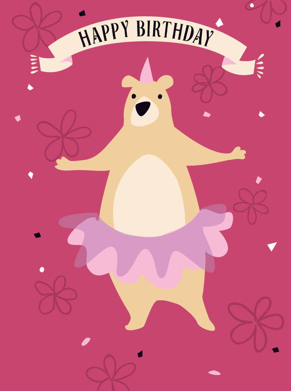 bday-ballerina bday bear