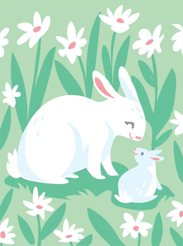 mothr-spring bunnies