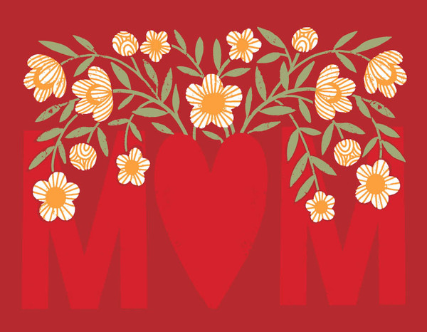 mothr-horizontal mom flowers