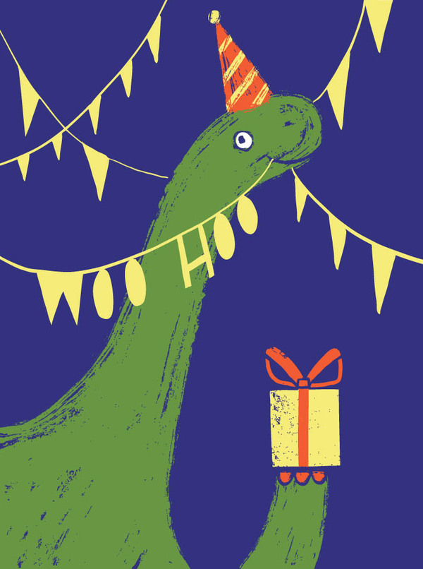 bday-celebratory sauropod