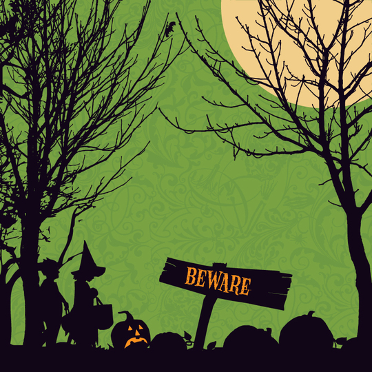 halloween card by Scott Church