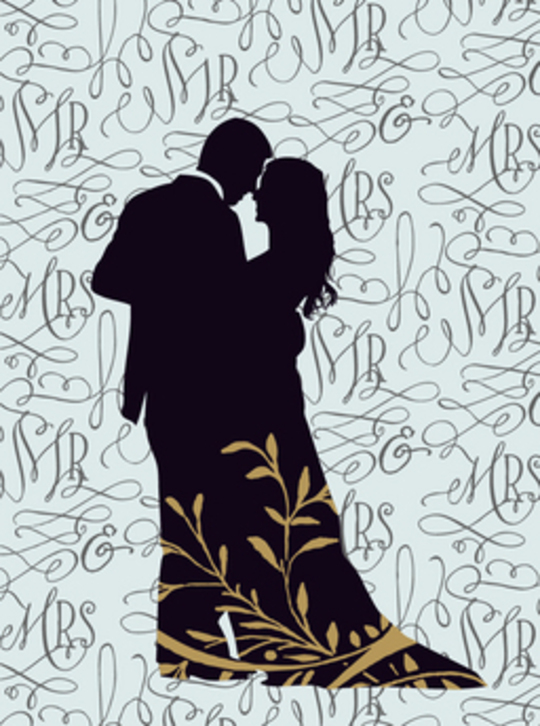 wedding card by Scott Church