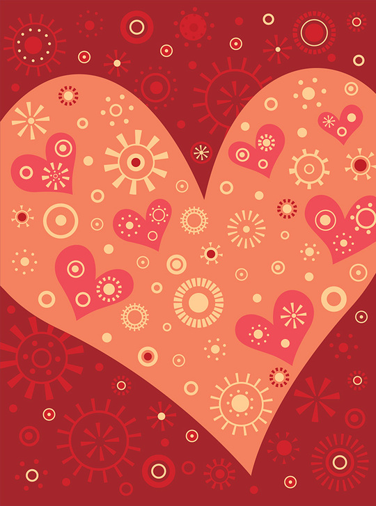 valentine card by Kathleen Casey