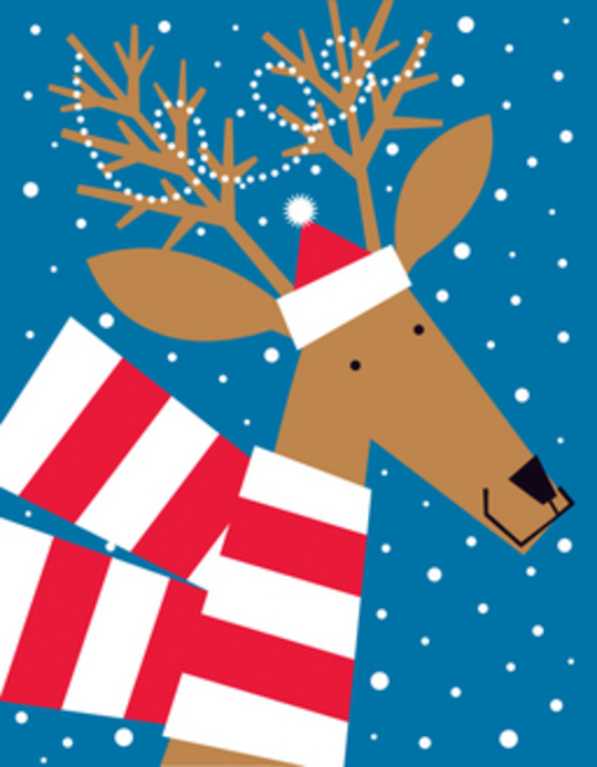 christmas card by Kathleen Casey