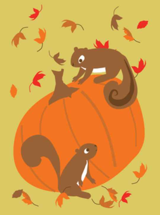 thanksgiving card by Dale Chase Coykendall