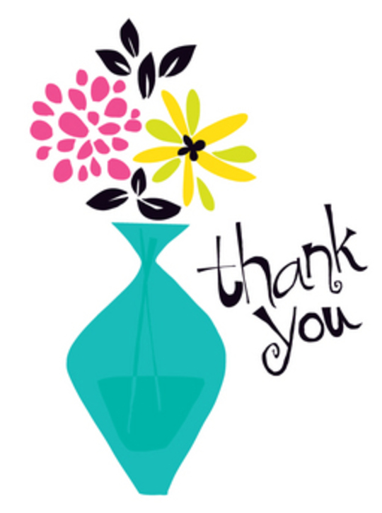 thank you card by Jane Dixon