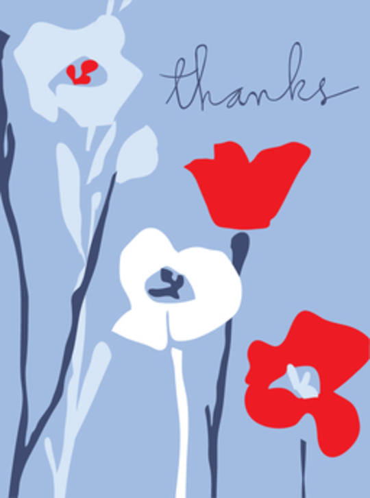thank you card by Jane Dixon