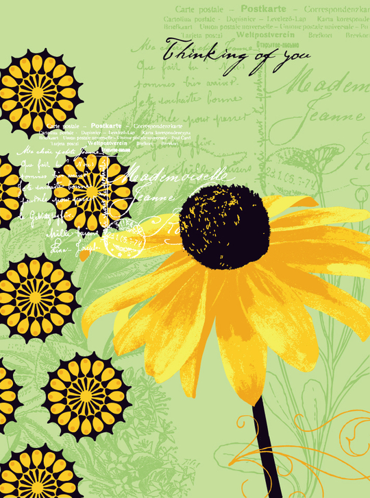 thinking of you card by Scott Church