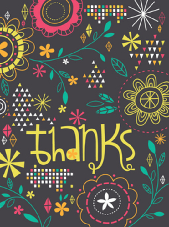 thank you card by Salli S Swindell