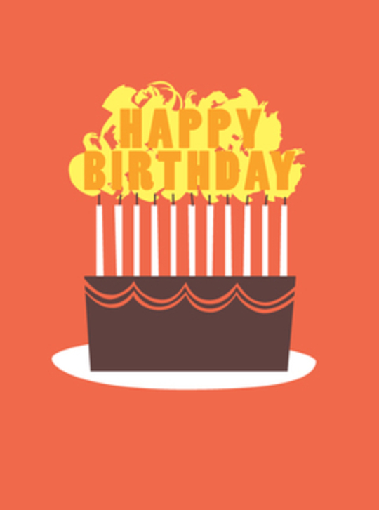 birthday card by Susan Scott