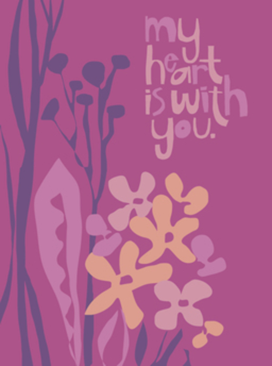 thinking of you card by Jane Dixon