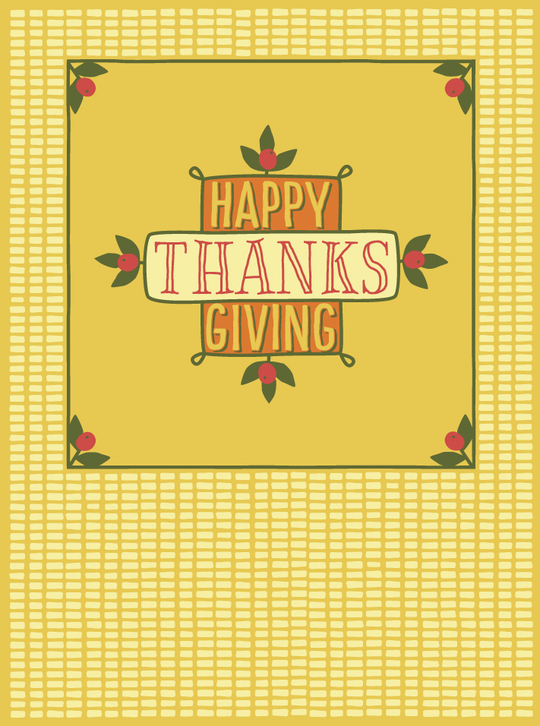 thanksgiving card by Susan Scott