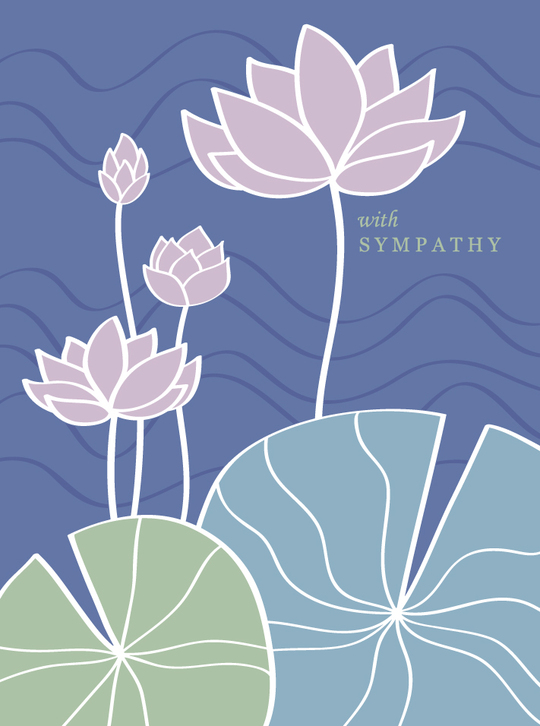 sympathy card by Salli S Swindell