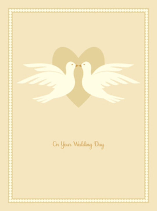 wedding card by Susan Scott