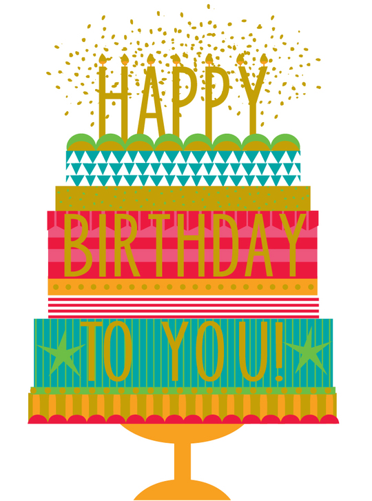 birthday card by Katie Webb