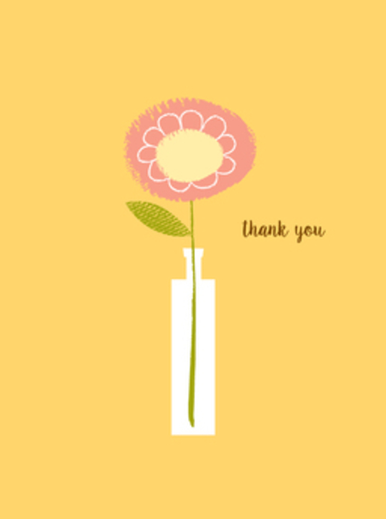 thank you card by Shannon Hays
