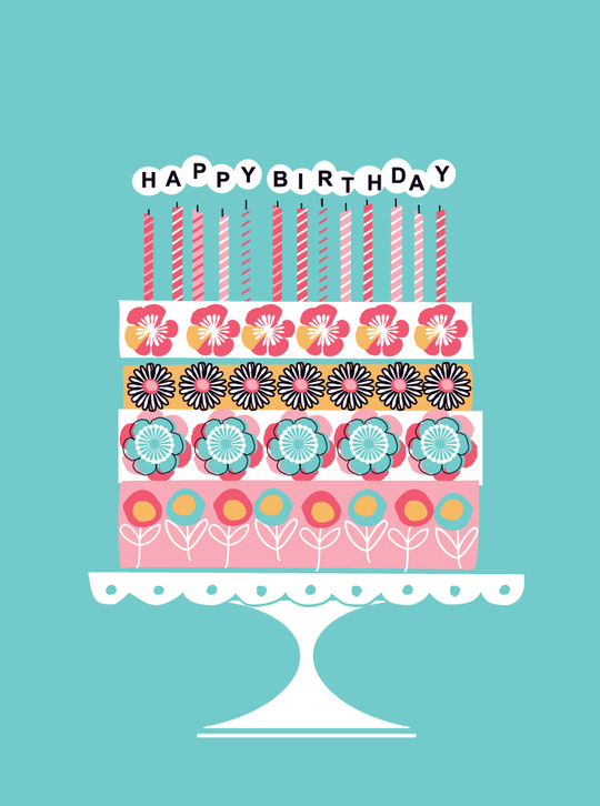 birthday card by Sarah Frederking