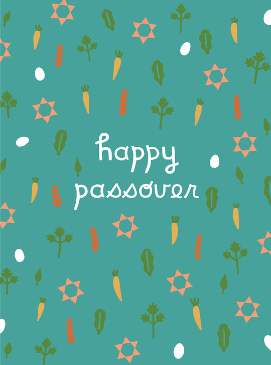 passover card by Karen Abend