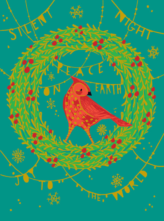christmas card by Cori Dantini