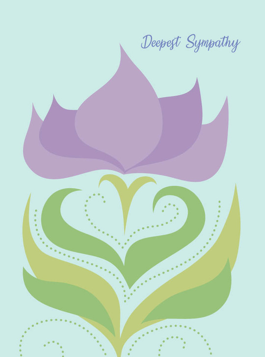 sympathy card by Salli S Swindell