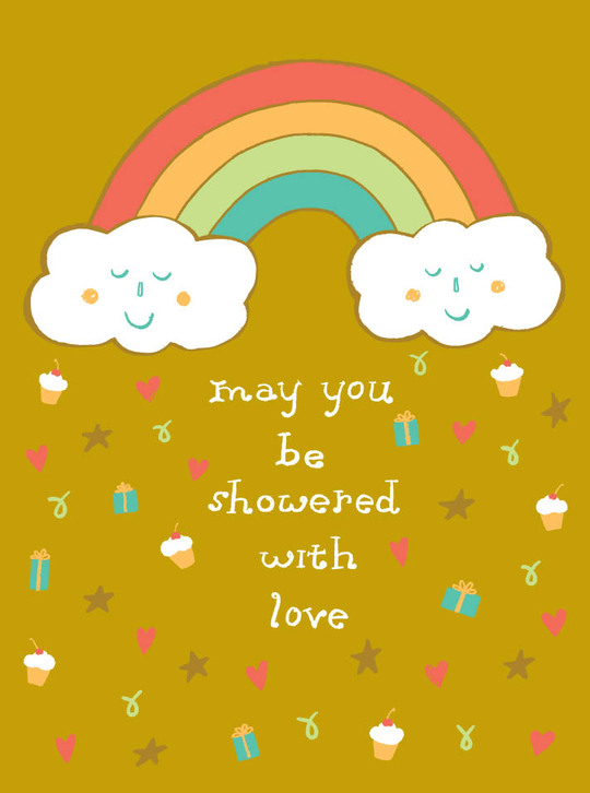 shower card by Karen Abend