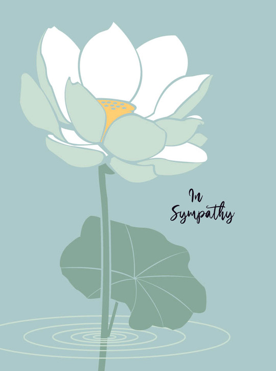 sympathy card by Erik Drohman