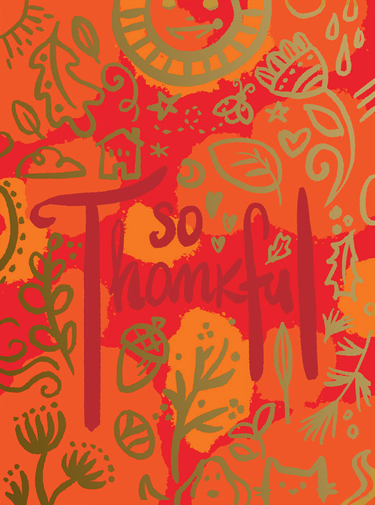 thanksgiving card by Leticia Plate