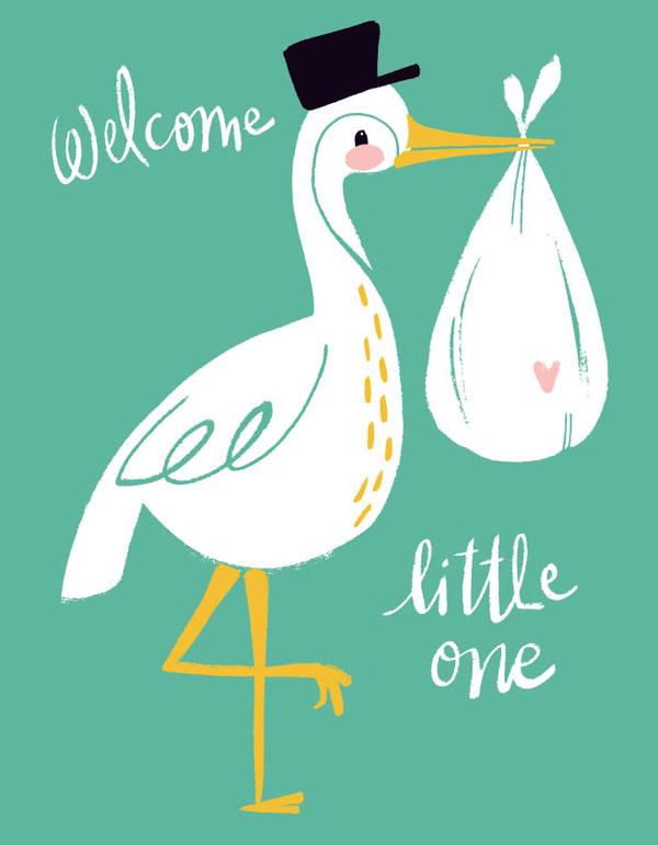 baby-welcome stork