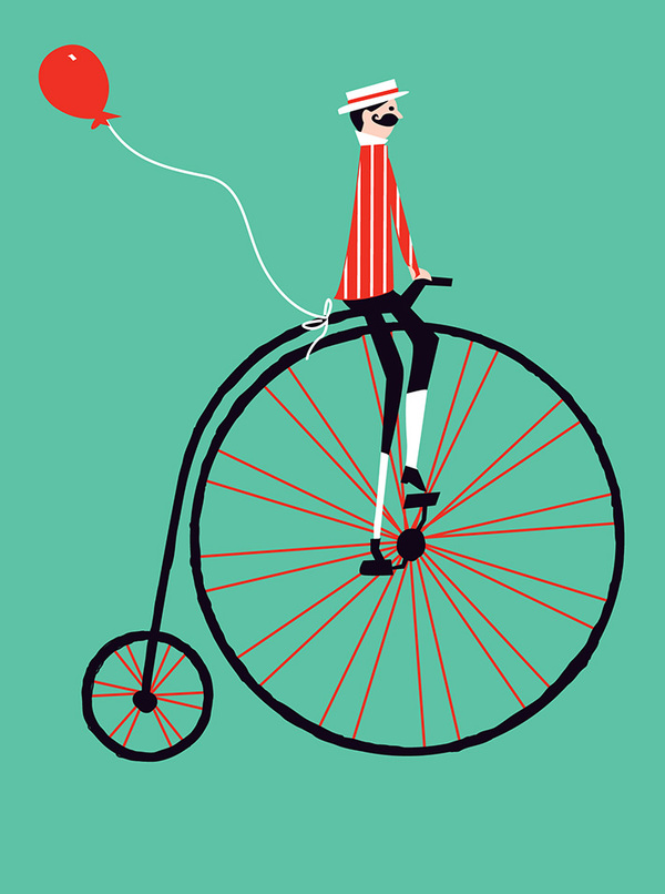 bday-bicycle & gent