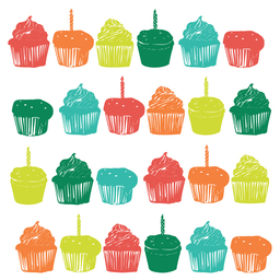 bday-cupcake pattern