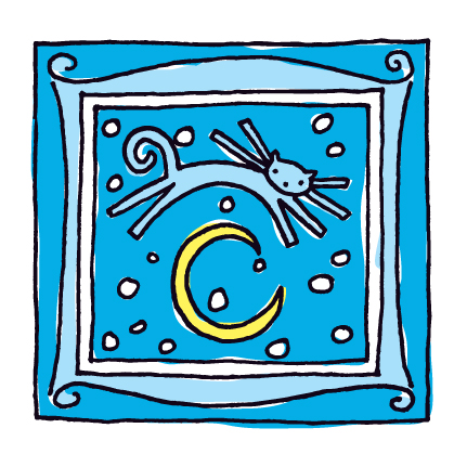 gift-cat over the moon