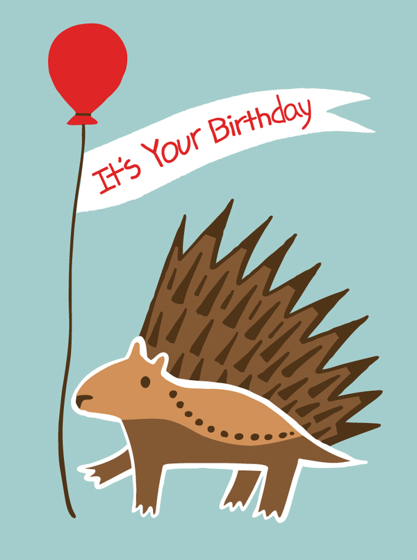 bday-porcupine