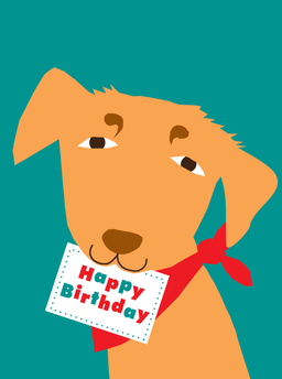 bday-birthday golden retriever