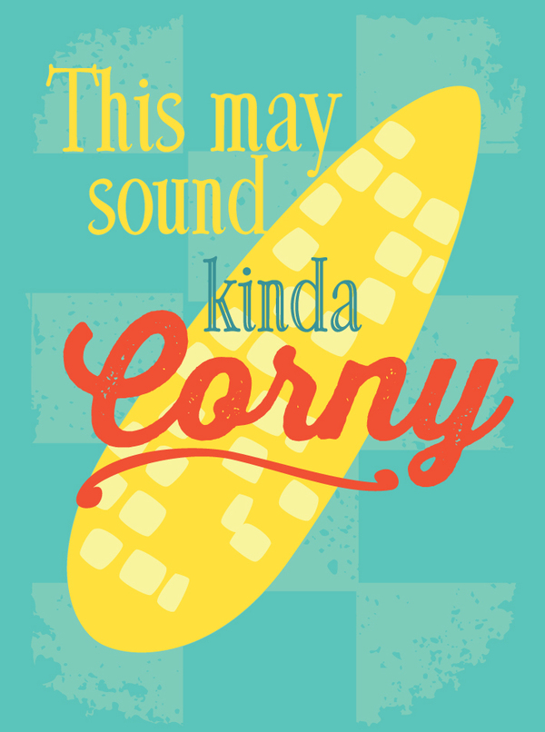 love-kinda corny