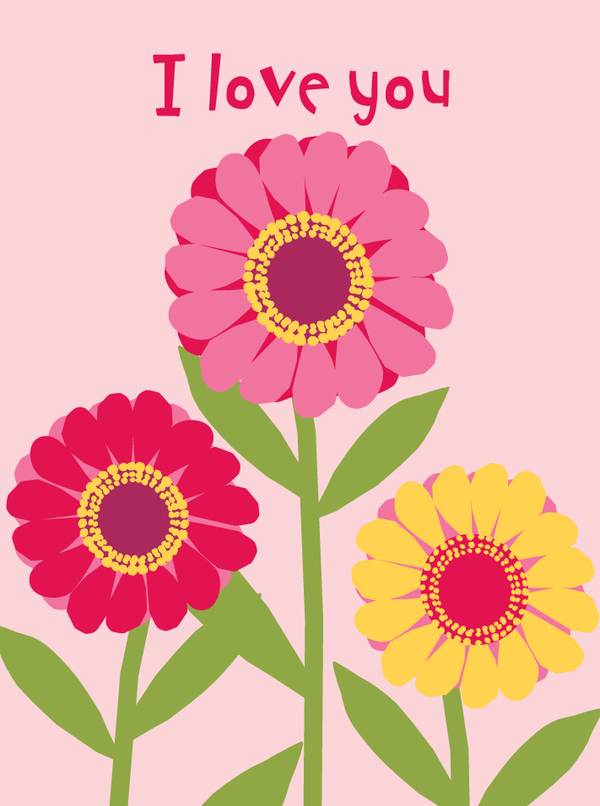 mothr-zinnias for mom