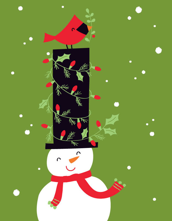 xmas-stovepipe snowman