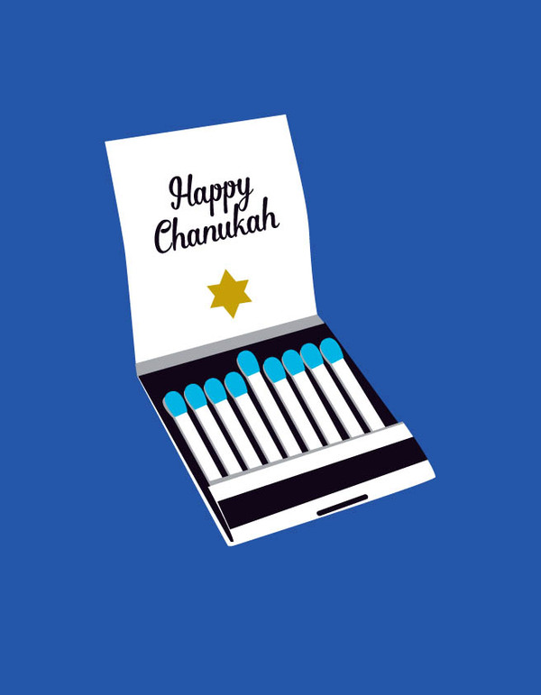 han-matchbook menorah