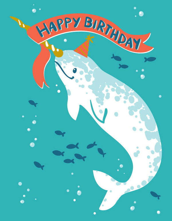 bday-magical narwhal
