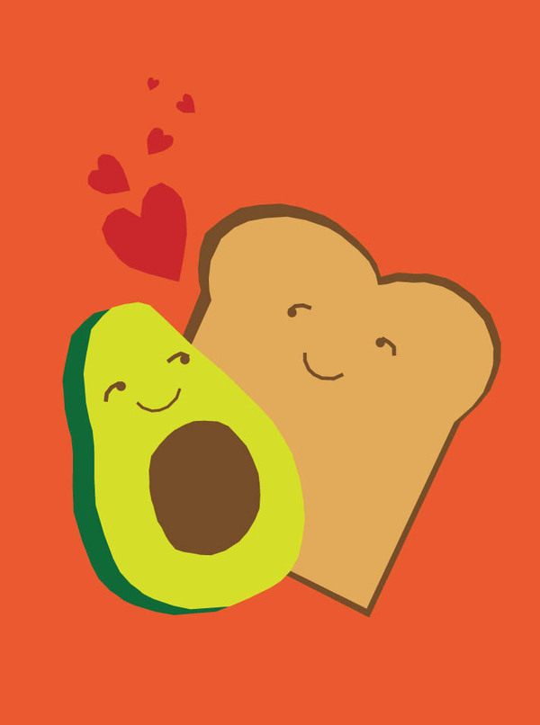 love-avocado toast
