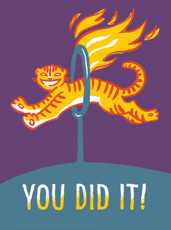 congr-you did it tiger