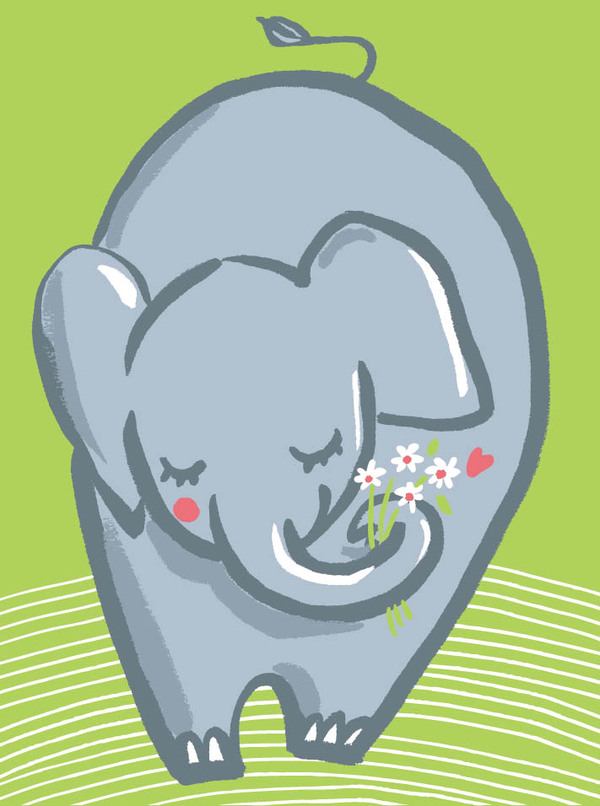 thank-huge thanks elephant