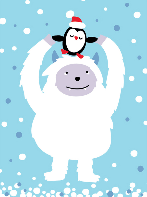 xmas-holiday yeti