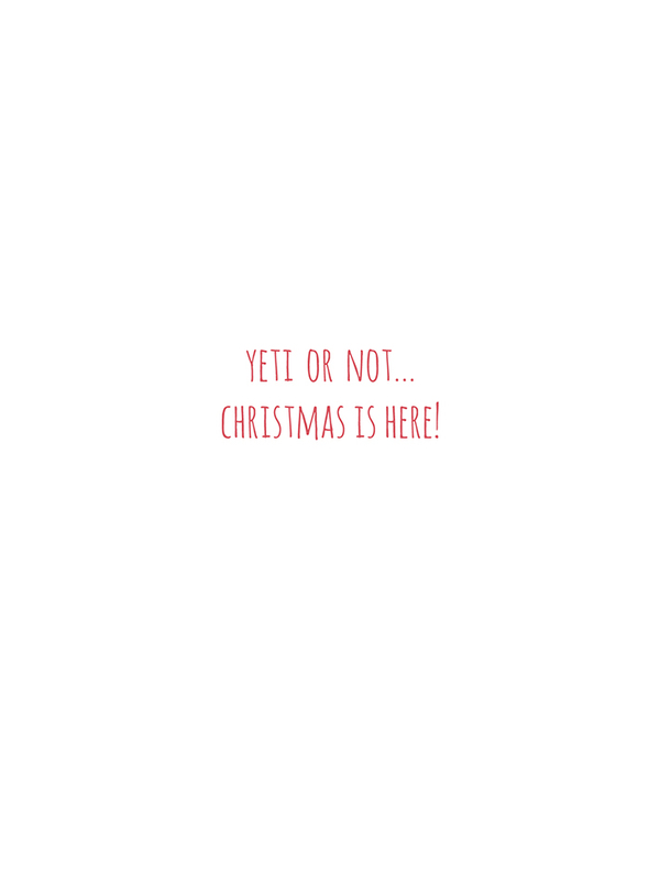 xmas-holiday yeti